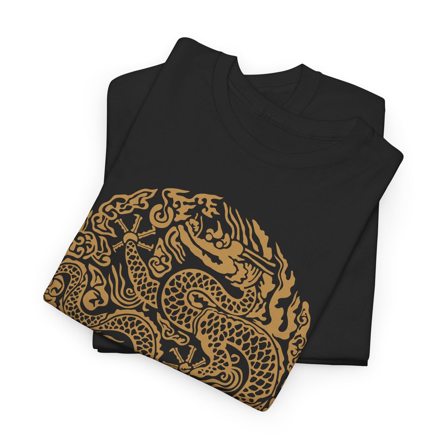 GonRyong Korean King Symbol Men's T-Shirt Black
