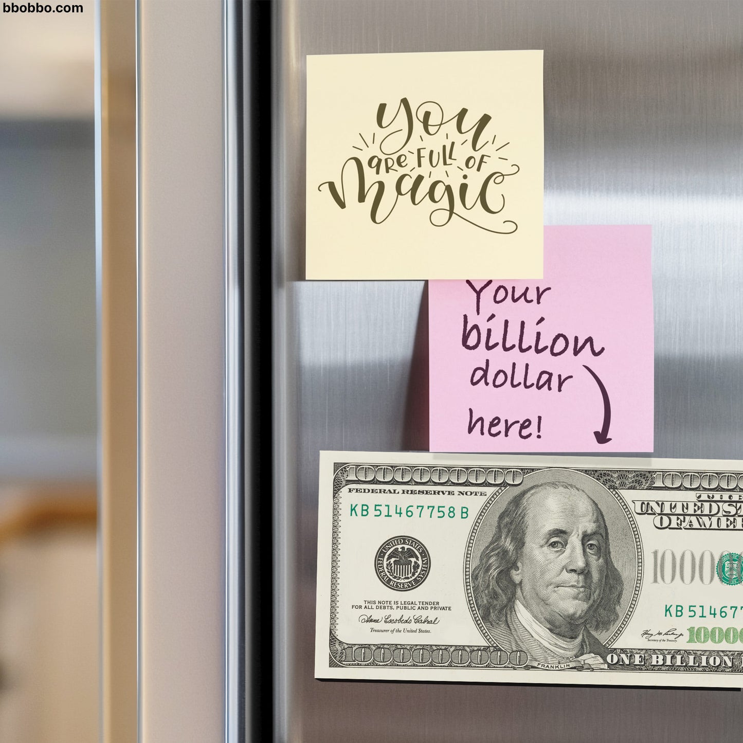 One Billion Dollar Dream Magnet