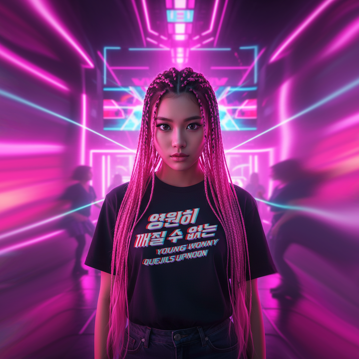 Kpop 영원히 깨질 수 없는 Unbreakable forever Black Women's T Shirt