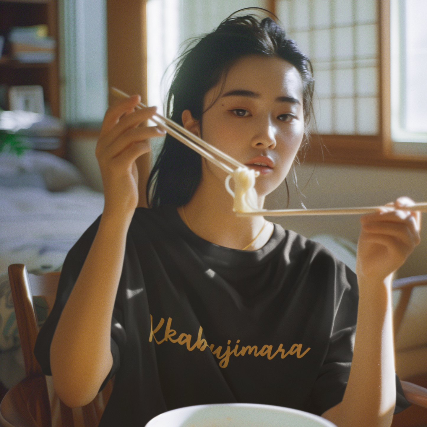 Kkabujimara Jenny's T-Shirt Black