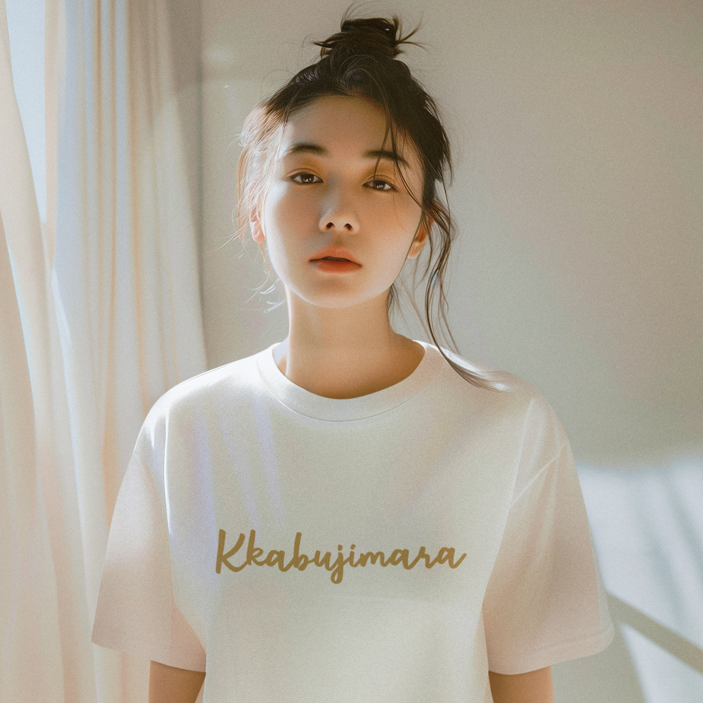 Kkabujimara Jenny's T-Shirt White