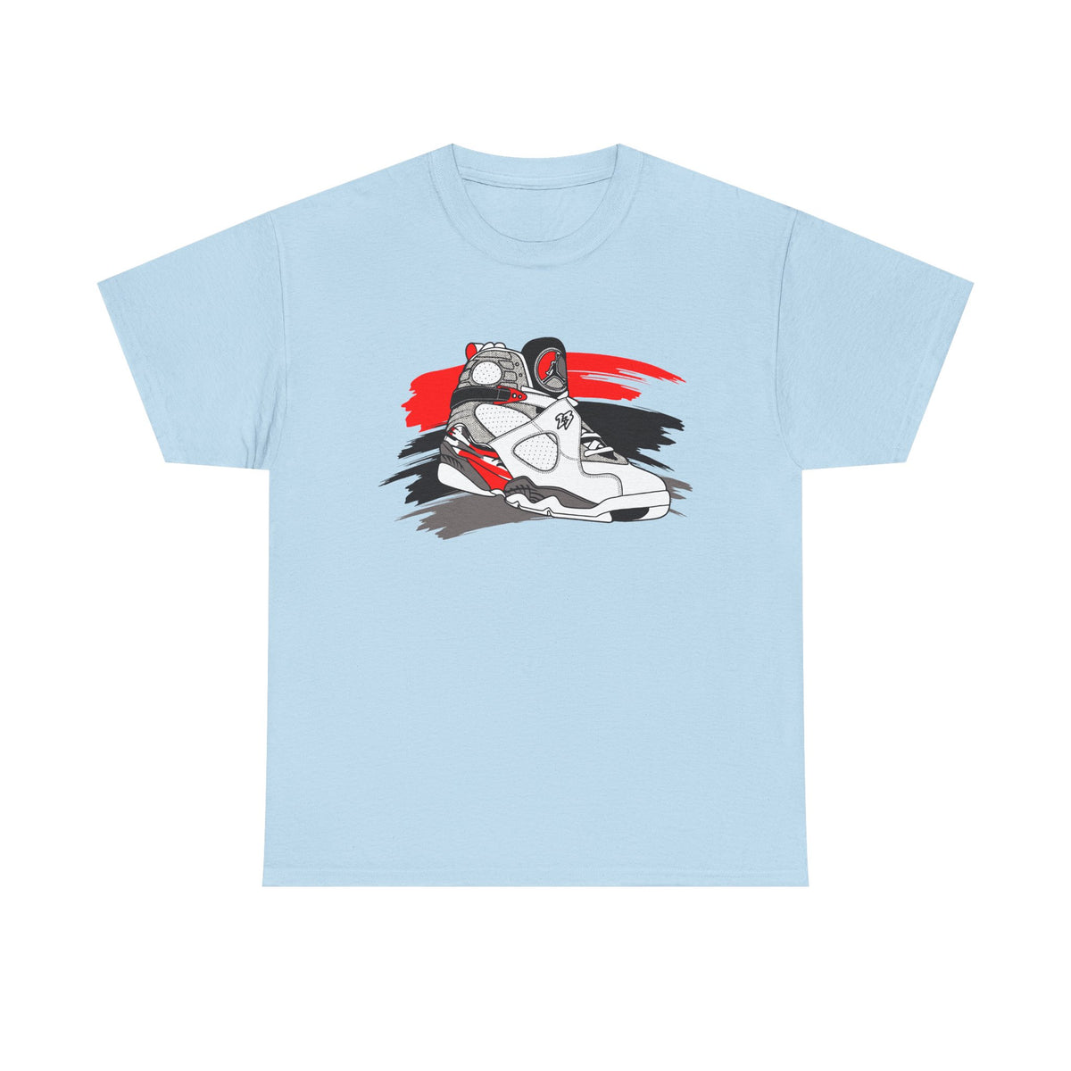JumpStar Retro High-Top Sneaker Graphic Tee 01
