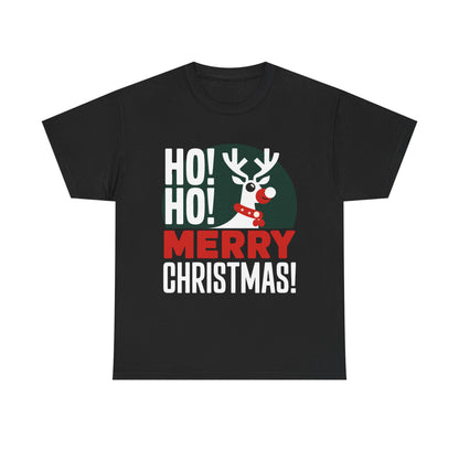 Ho Ho Merry Christmas -  Classic Christmas Slogan Unisex Tee