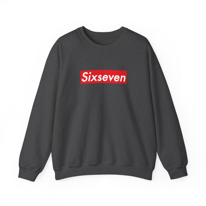 Official 6 7 Six Seven Gen Z Trending T-Shirt Type Six Sweatshirt