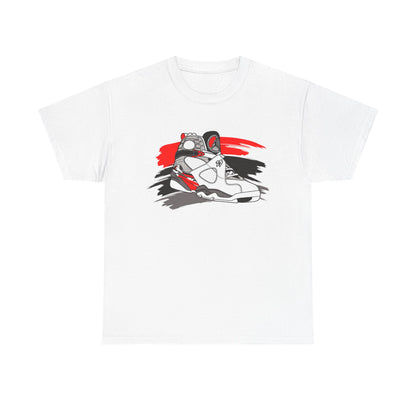 JumpStar Retro High-Top Sneaker Graphic Tee 01