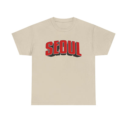 Retro Varsity SEOUL – Unisex Streetwear T-Shirt