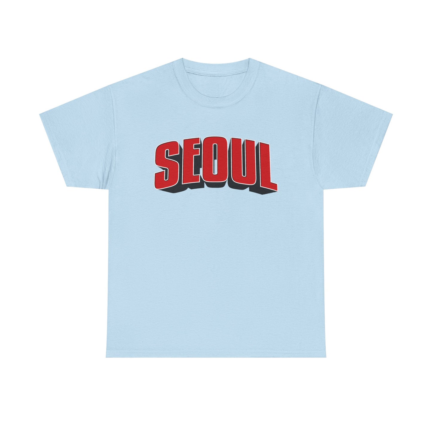 Retro Varsity SEOUL – Unisex Streetwear T-Shirt