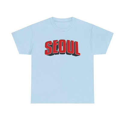 Retro Varsity SEOUL – Unisex Streetwear T-Shirt