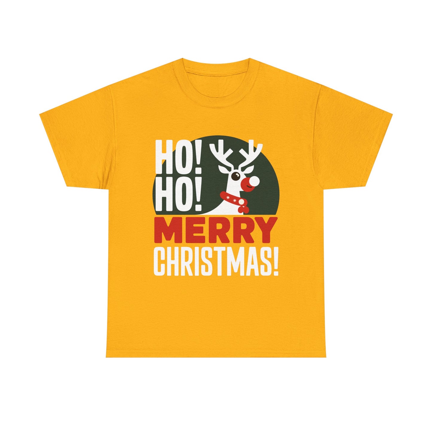 Ho Ho Merry Christmas -  Classic Christmas Slogan Unisex Tee