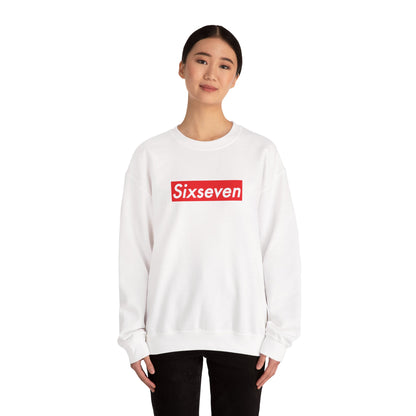 Official 6 7 Six Seven Gen Z Trending T-Shirt Type Six Sweatshirt