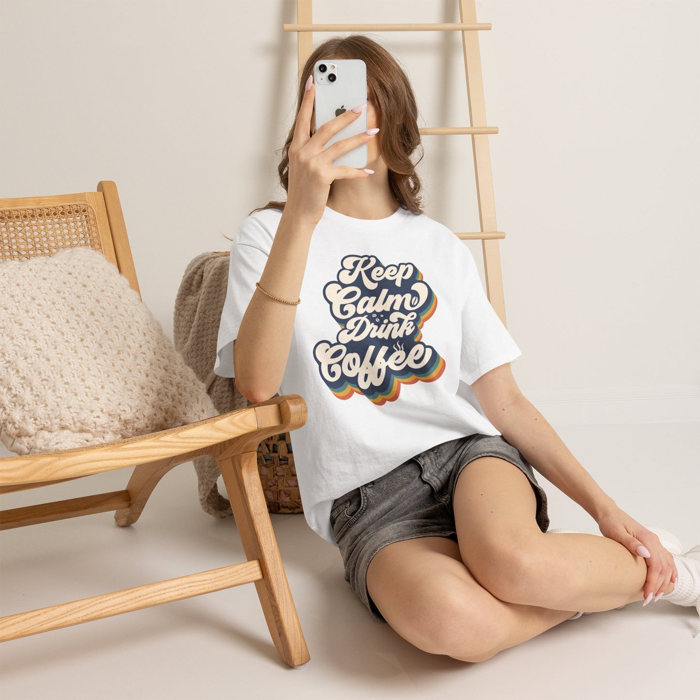 Keep Calm Drink Coffee Retro