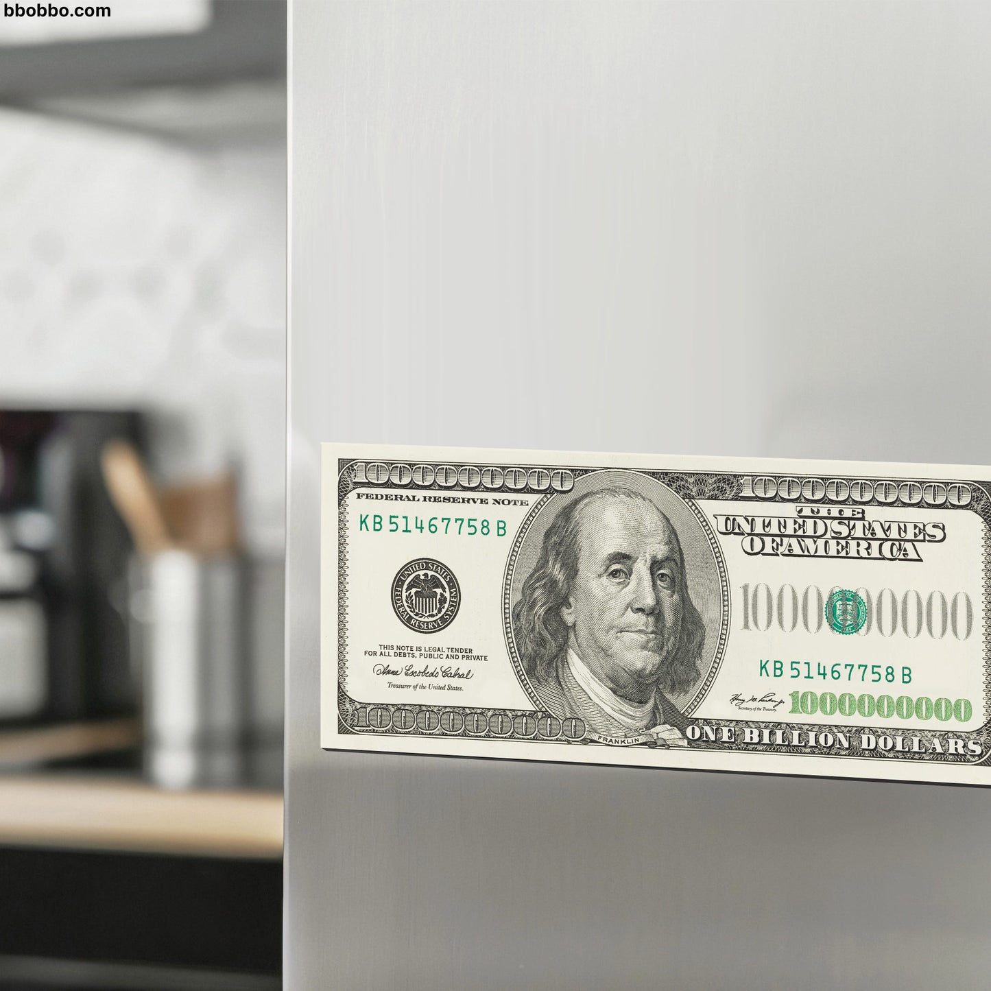 One Billion Dollar Dream Magnet