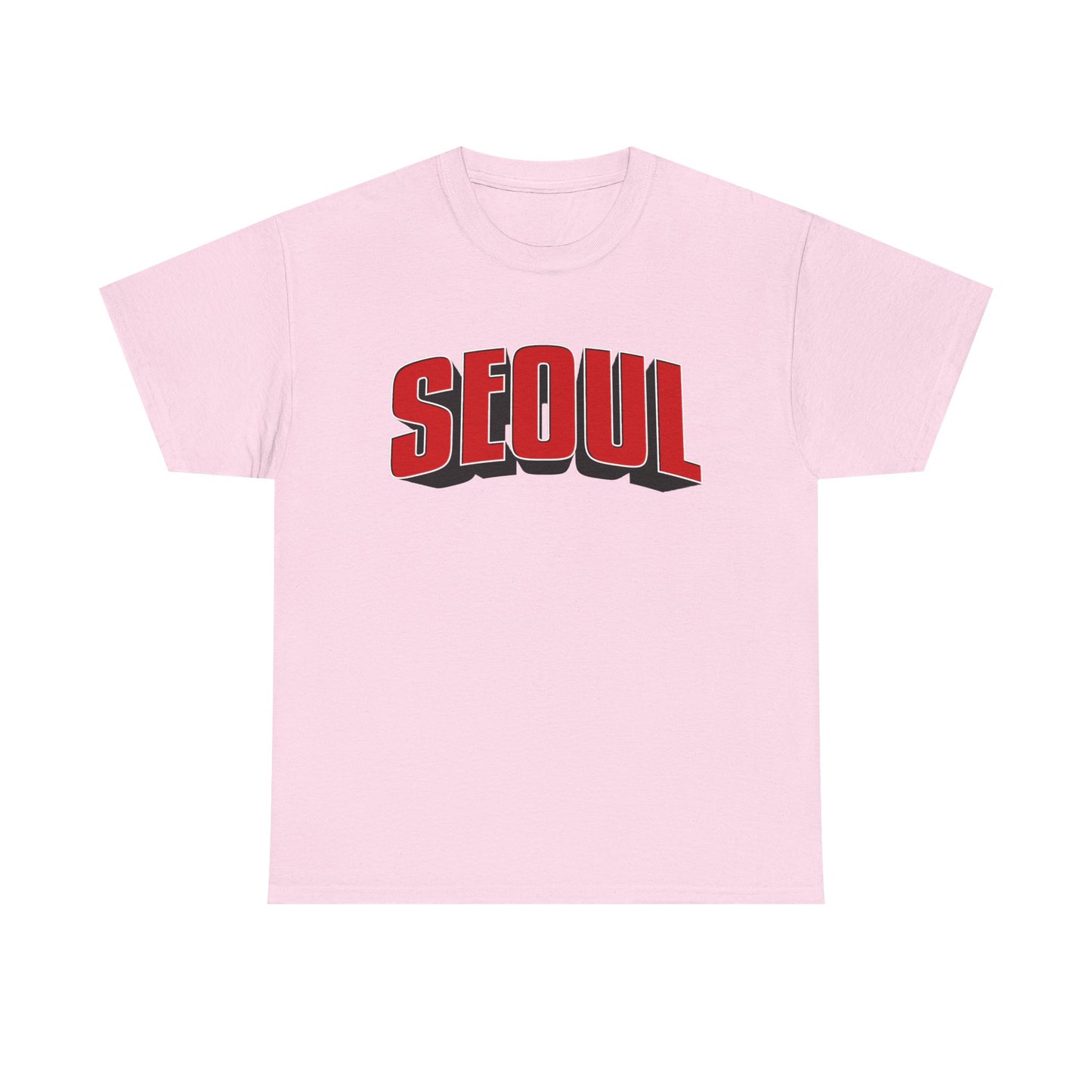 Retro Varsity SEOUL – Unisex Streetwear T-Shirt