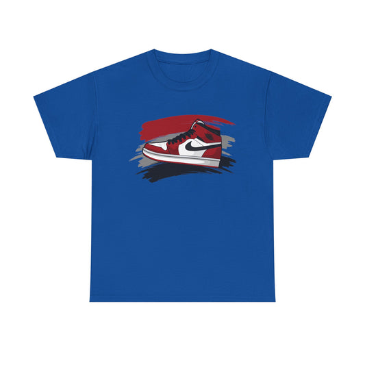 JumpStar Retro High-Top Sneaker Graphic Tee 02