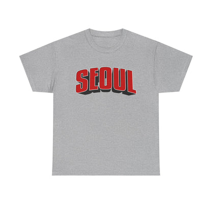 Retro Varsity SEOUL – Unisex Streetwear T-Shirt