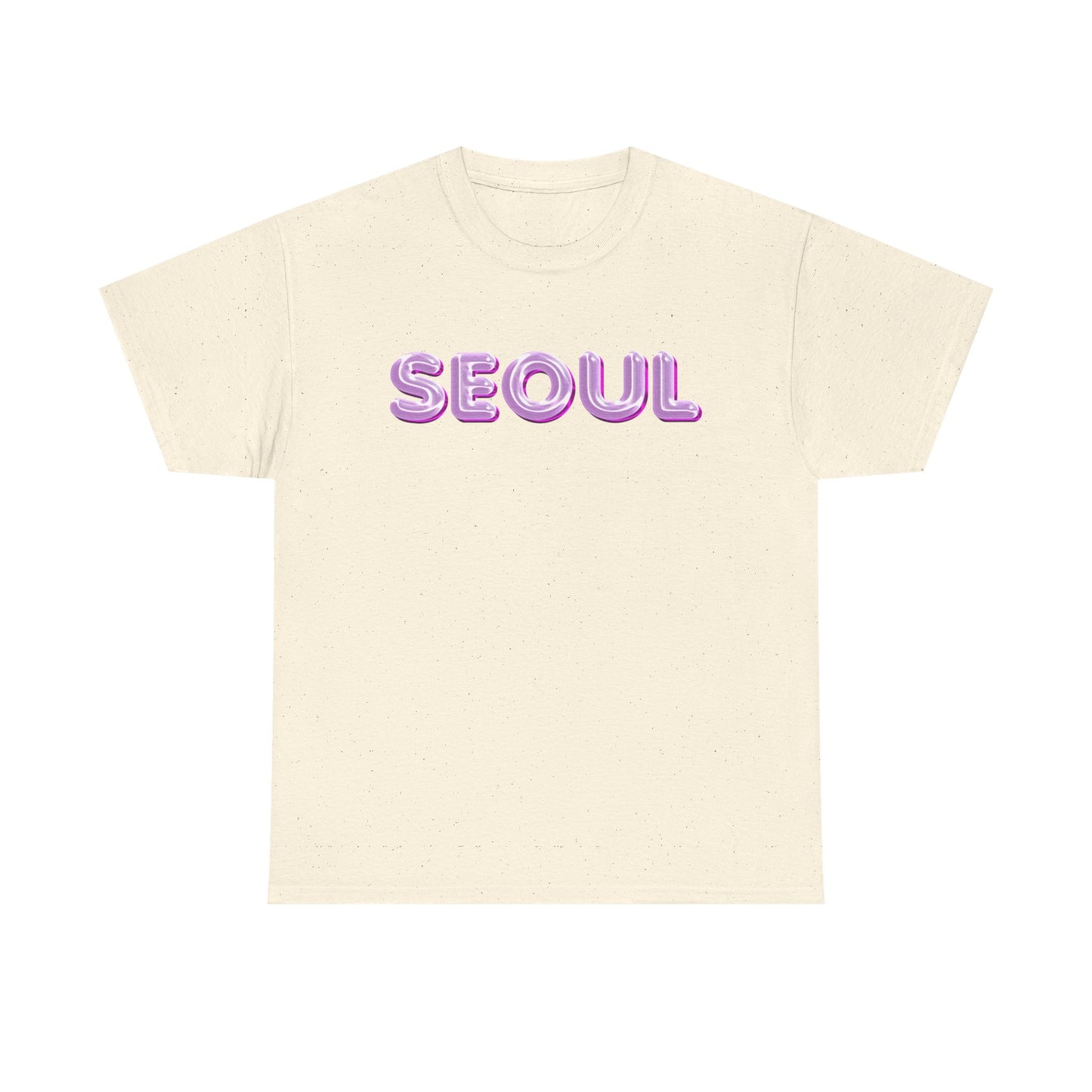 Glossy Pink Balloon Seoul Graphic Unisex T-Shirt
