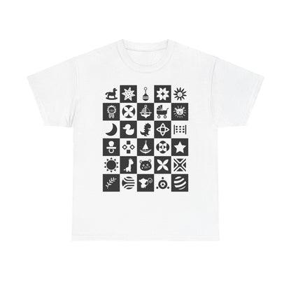 Baby Vision Development T-Shirt High Contrast For Newborns & Babies Baby’s Sensory Growth Unisex