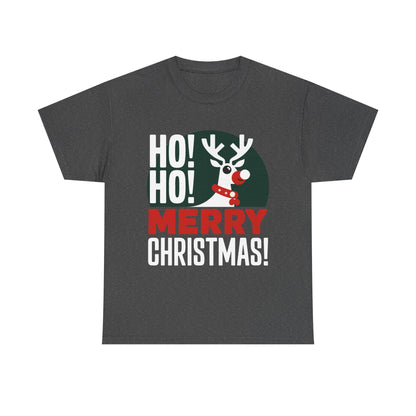 Ho Ho Merry Christmas -  Classic Christmas Slogan Unisex Tee
