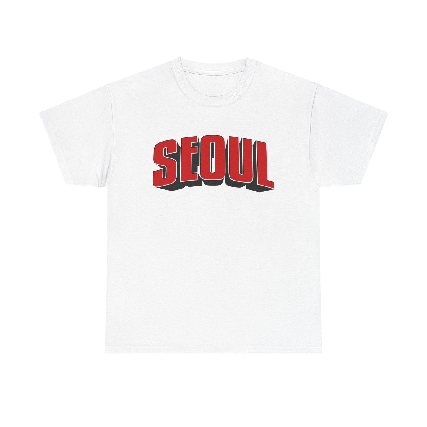Retro Varsity SEOUL – Unisex Streetwear T-Shirt