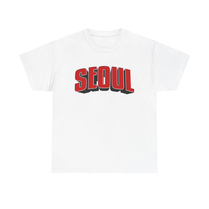 Retro Varsity SEOUL – Unisex Streetwear T-Shirt