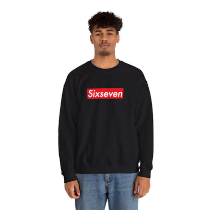 Official 6 7 Six Seven Gen Z Trending T-Shirt Type Six Sweatshirt