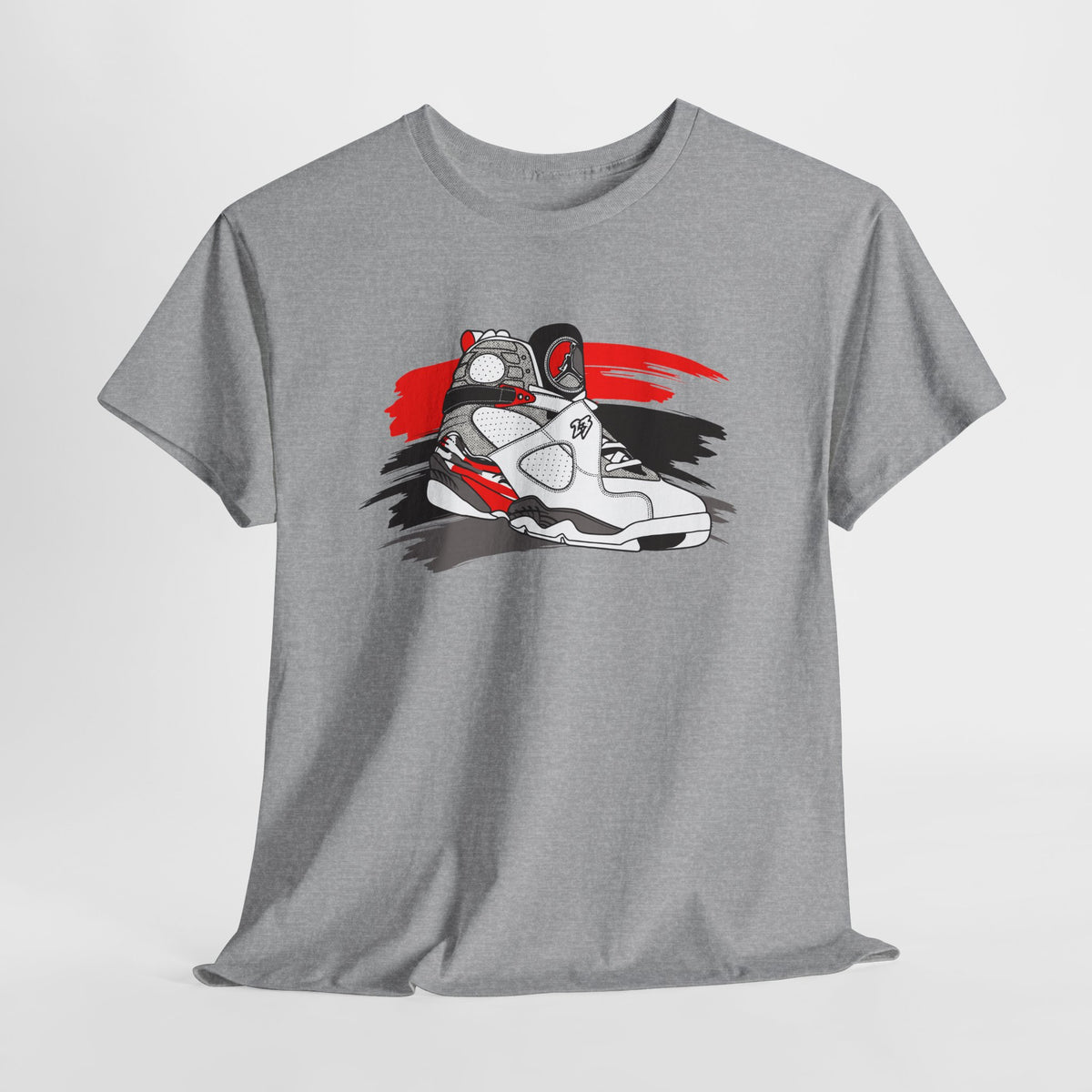 JumpStar Retro High-Top Sneaker Graphic Tee 01