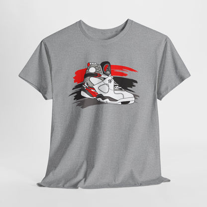 JumpStar Retro High-Top Sneaker Graphic Tee 01