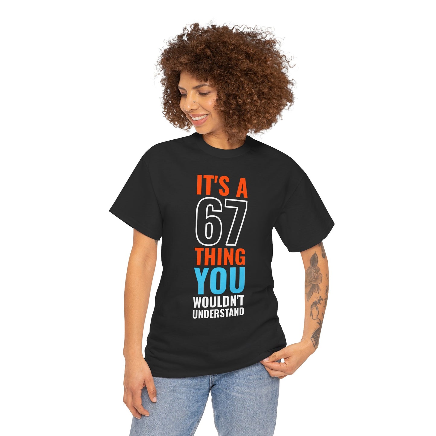 It's A 6 7 Thing Viral Meme Tee - Six Seven Gen Z Trending Graphic T-Shirt IYKYK