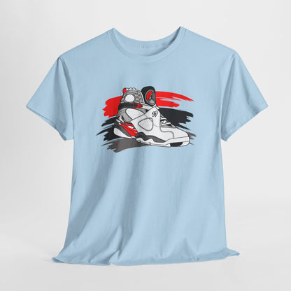 JumpStar Retro High-Top Sneaker Graphic Tee 01