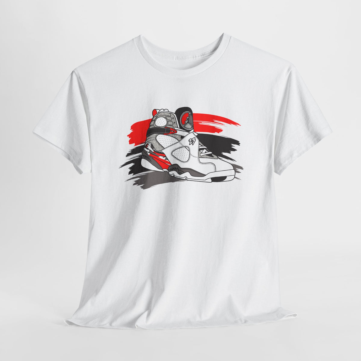 JumpStar Retro High-Top Sneaker Graphic Tee 01