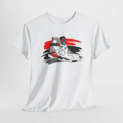 JumpStar Retro High-Top Sneaker Graphic Tee 01