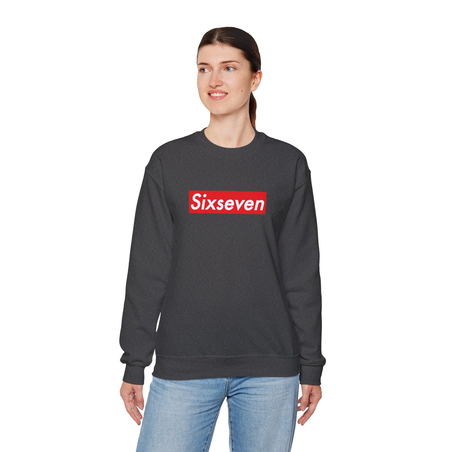 Official 6 7 Six Seven Gen Z Trending T-Shirt Type Six Sweatshirt