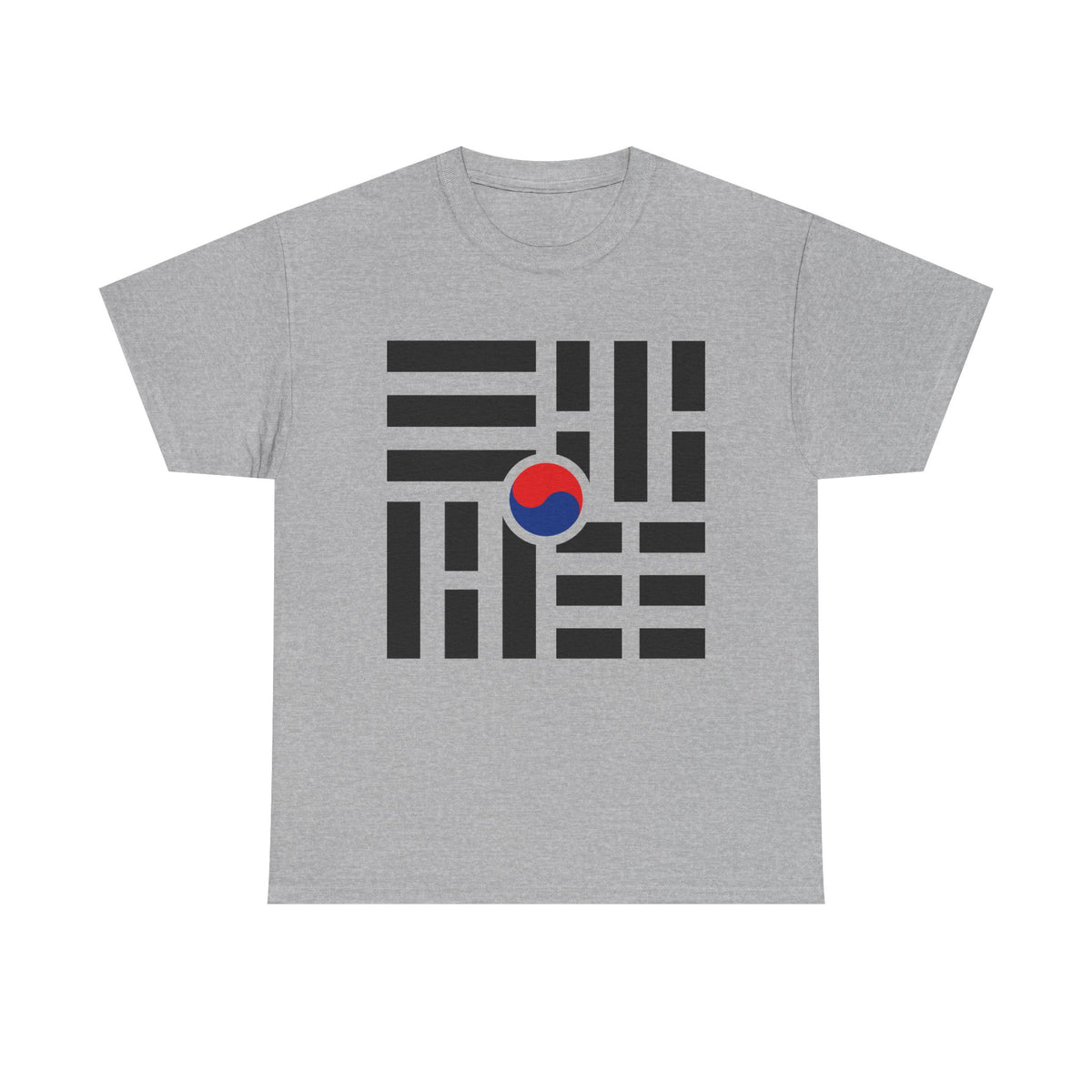 Minimal Taegeuk Circle Graphic Tee