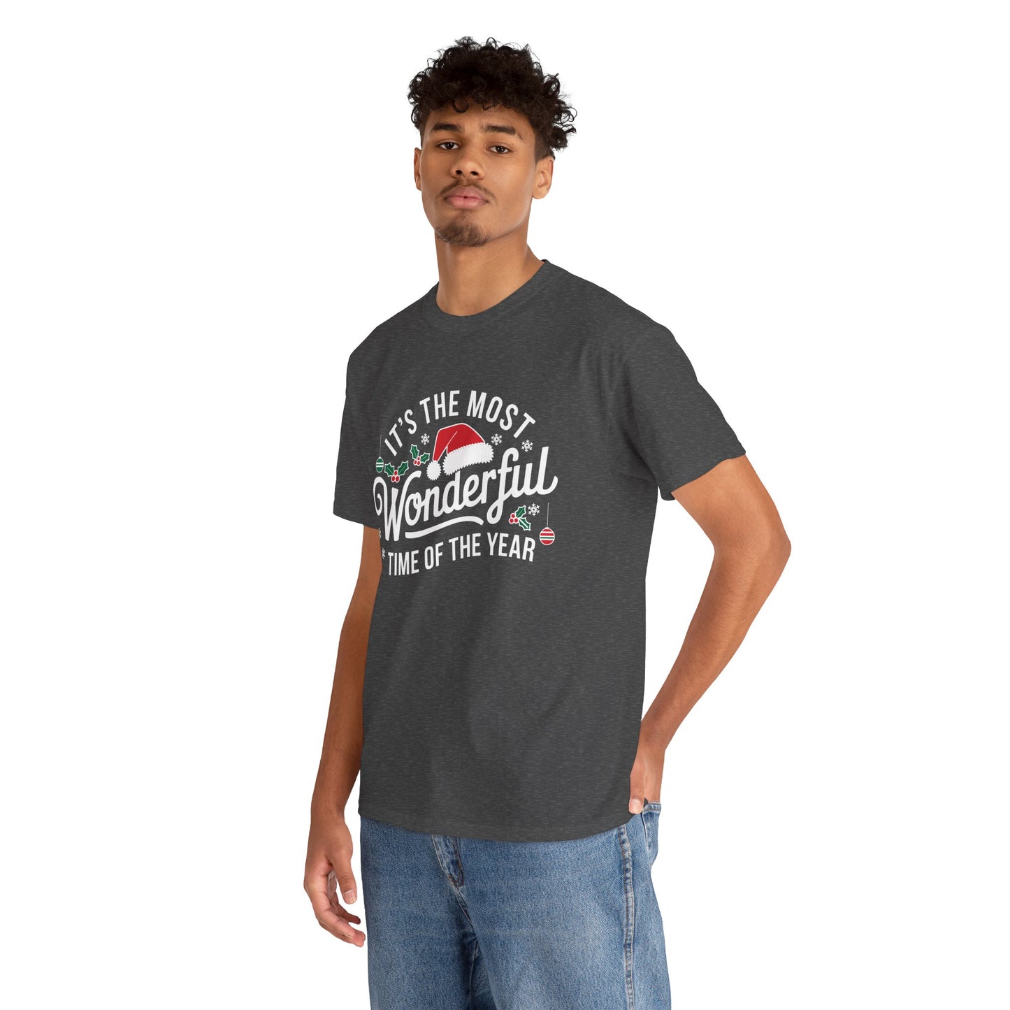 It's The Most Wonderful Time Of The Year - Classic Christmas Slogan Unisex Tee