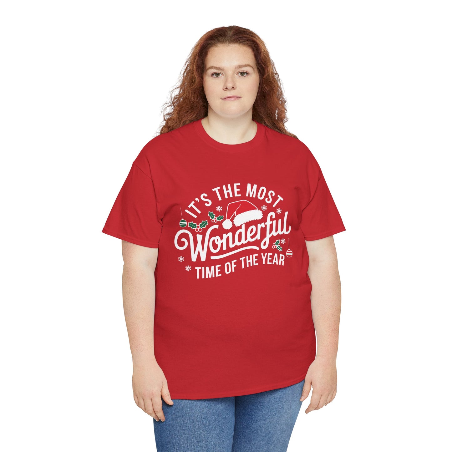 It's The Most Wonderful Time Of The Year - Classic Christmas Slogan Unisex Tee