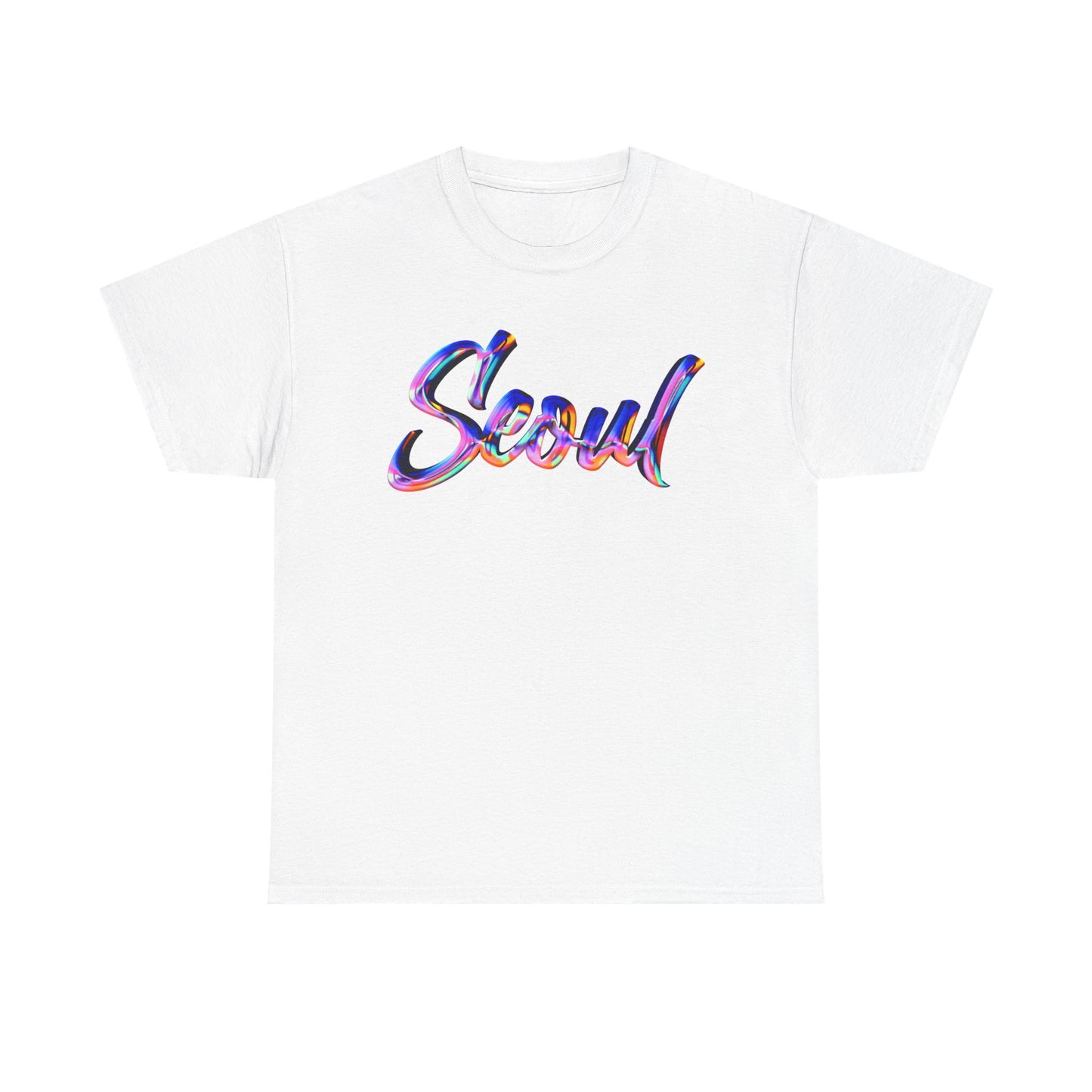 Liquid Chrome SEOUL Unisex Streetwear T-Shirt