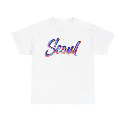 Liquid Chrome SEOUL Unisex Streetwear T-Shirt
