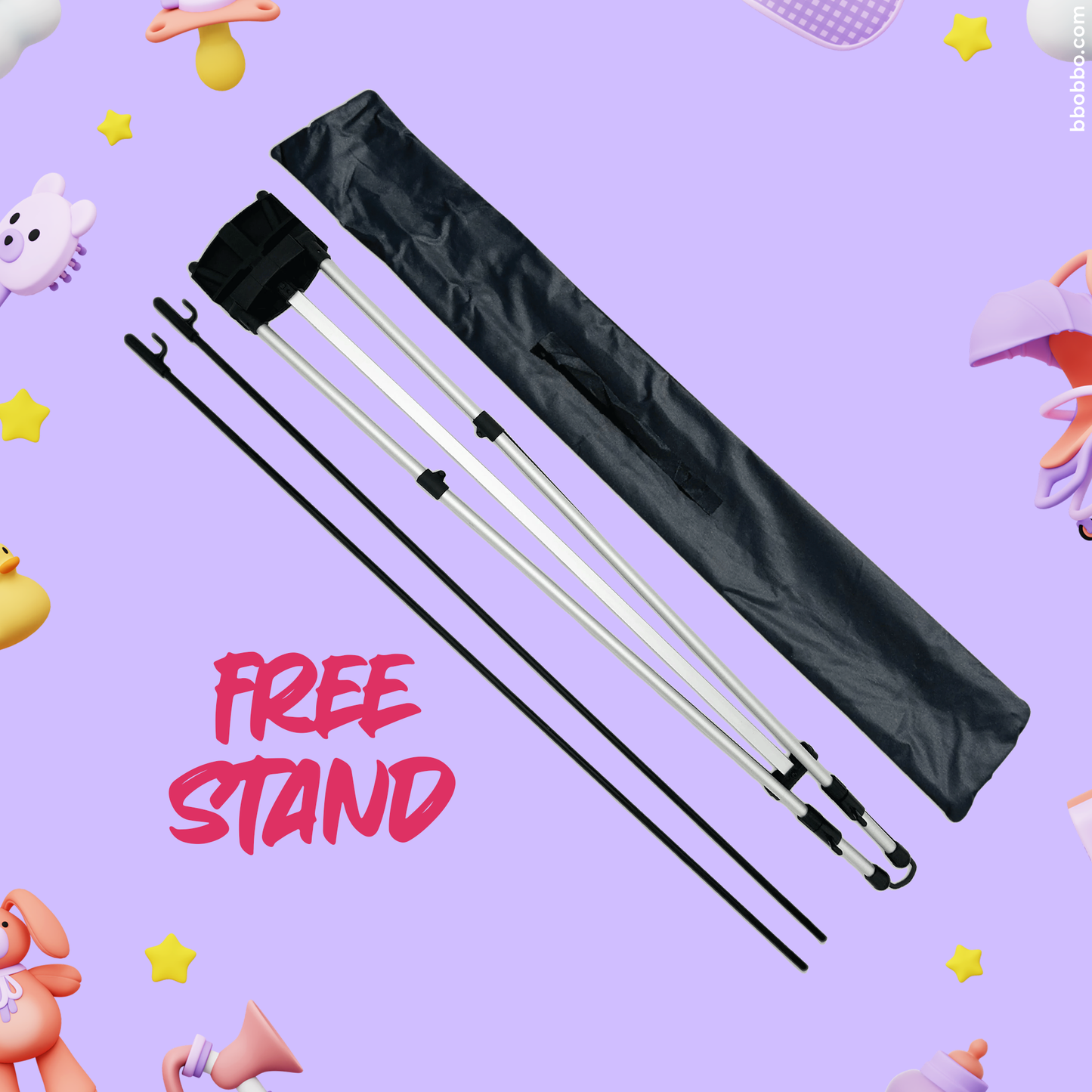 Make Your Baby the Star of Their Birthday. Custom Standing Banner + Stand Included + Free Shipping - BB01