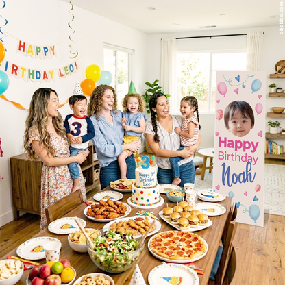 Make Your Baby the Star of Their Birthday. Custom Standing Banner + Stand Included + Free Shipping - BB02