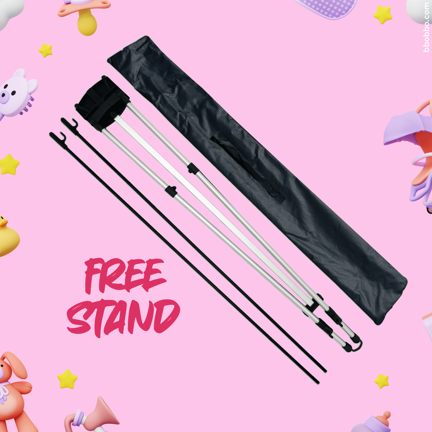 Make Your Baby the Star of Their Birthday. Custom Standing Banner + Stand Included + Free Shipping - BB03