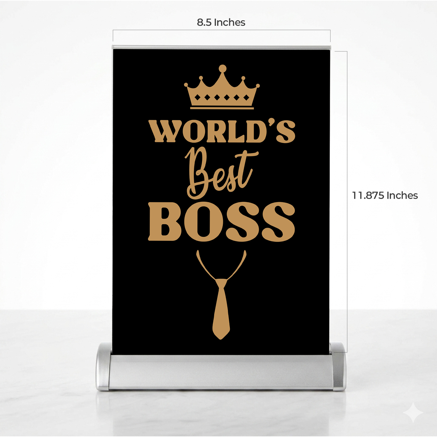 World’s Best Boss Retractable Banner | A Special Gift for Bosses | Free Shipping