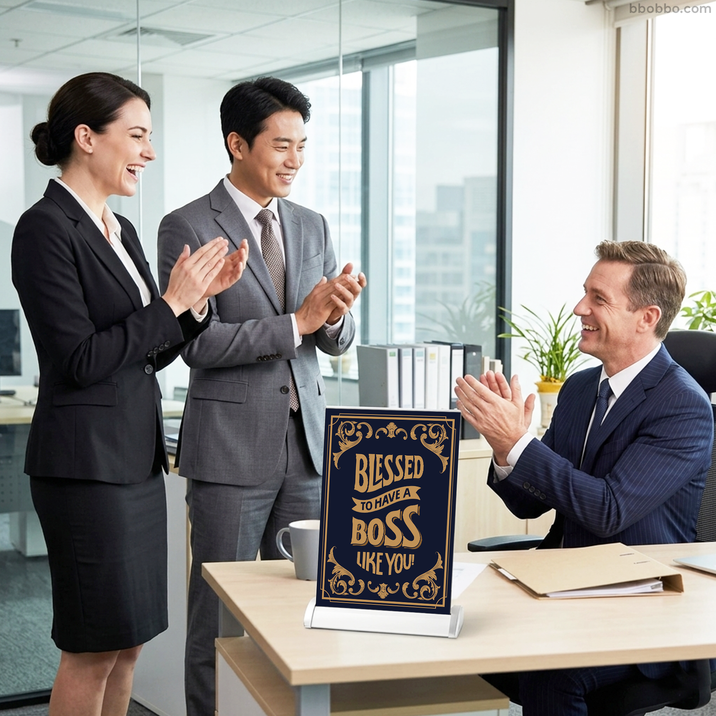 World’s Best Boss Retractable Banner | A Special Gift for Bosses | Free Shipping - RB02