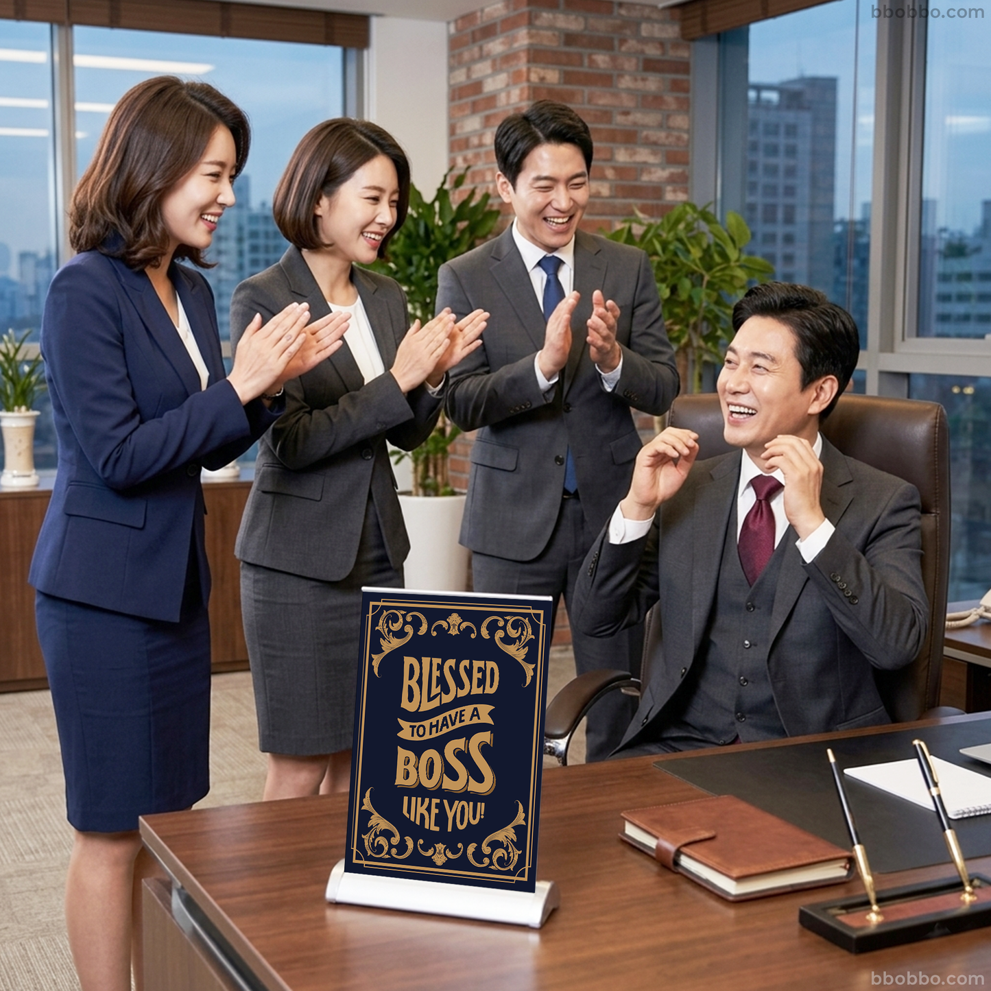 World’s Best Boss Retractable Banner | A Special Gift for Bosses | Free Shipping - RB02