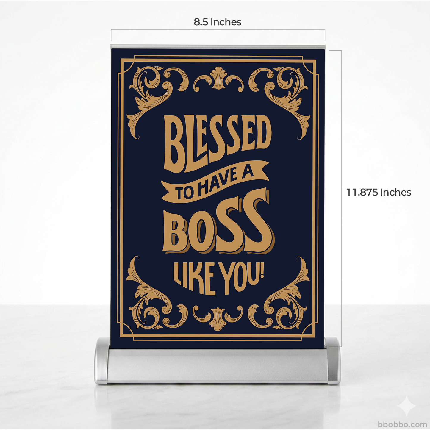 World’s Best Boss Retractable Banner | A Special Gift for Bosses | Free Shipping - RB02