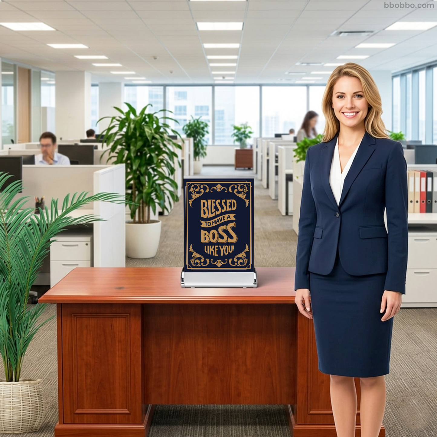 World’s Best Boss Retractable Banner | A Special Gift for Bosses | Free Shipping - RB02