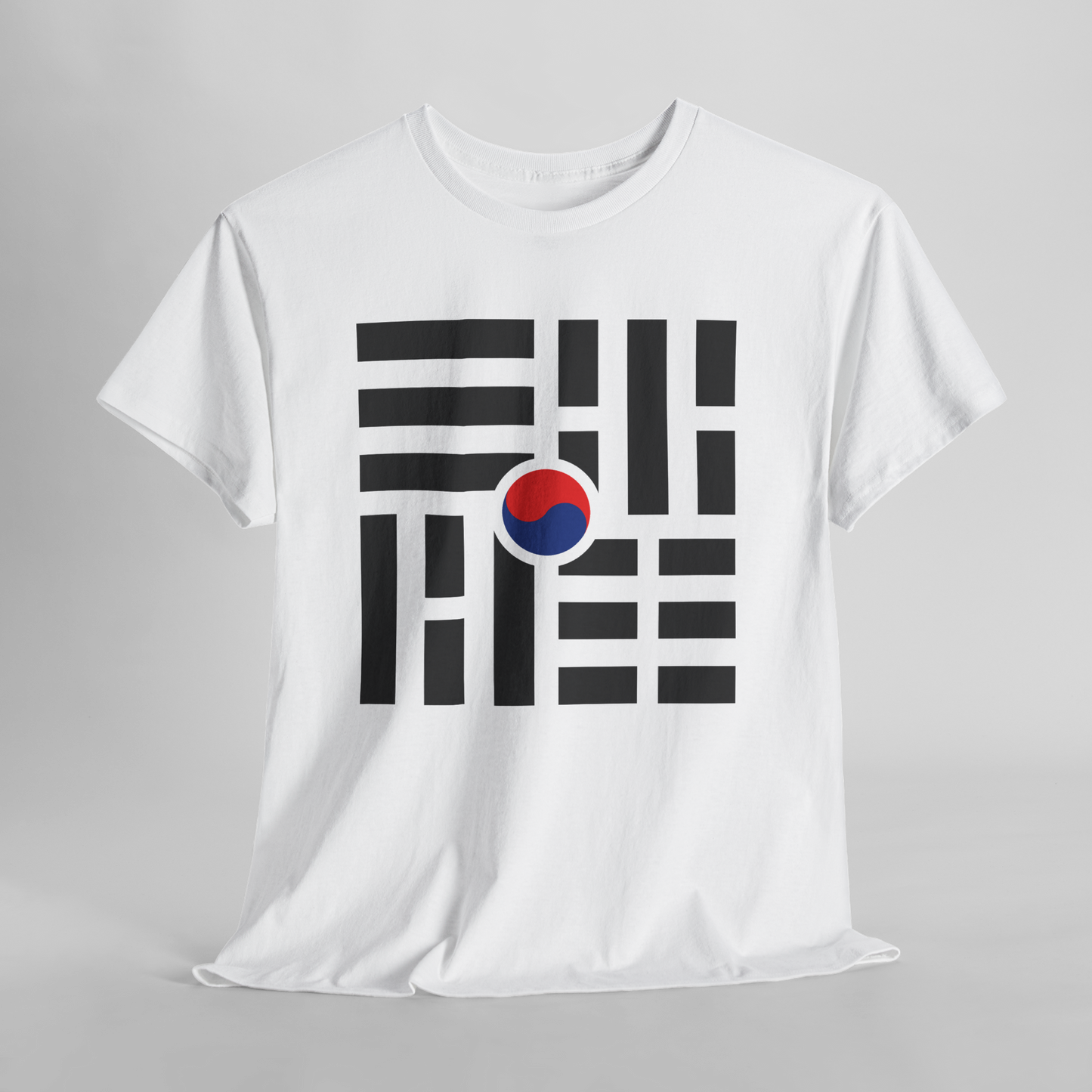 Minimal Taegeuk Circle Graphic Tee
